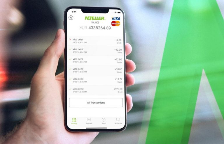 نحوه واریز پول به Neteller با استفاده از ویزا / مسترکارت