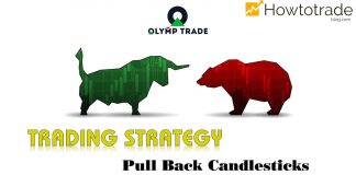 استراتژی تجارت Olymp Trade با شمع Pullback و مقاومت / پشتیبانی