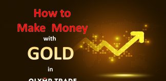 چگونه می توان هنگام تجارت طلا در Olymp Trade درآمد کسب کرد